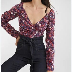 NWT Veronica Beard Silk Top